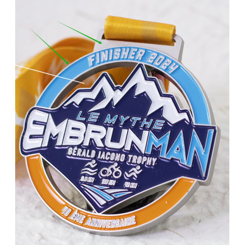 Medallas de Metal con Acabados en 3D