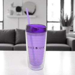 4175 Vaso con Tapa de 16oz.