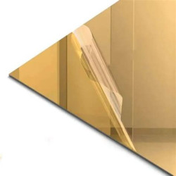 Acrílico Dorado 3 mm Impreso Por 1 Lado Acrílico Dorado 3 mm Impreso Por 1 Lado